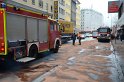 Stadtbus fing Feuer Koeln Muelheim Frankfurterstr Wiener Platz P294